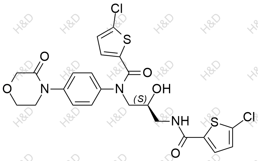 利伐沙班降解杂质C结构式