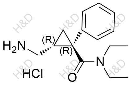 (1R,2R)盐酸米拉普仑结构式