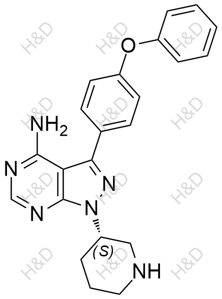 依鲁替尼杂质24结构式