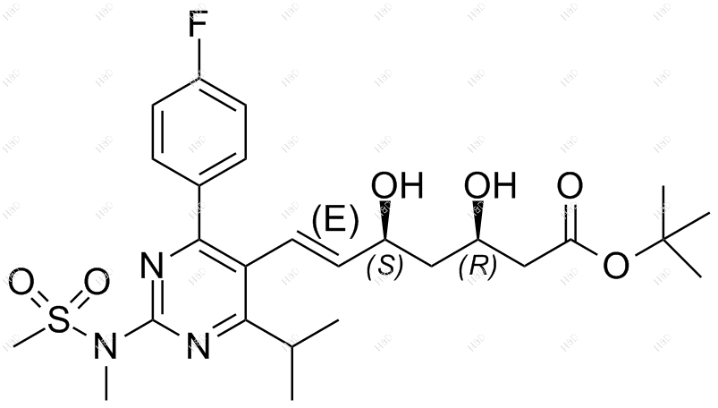 瑞舒伐他汀杂质42结构式