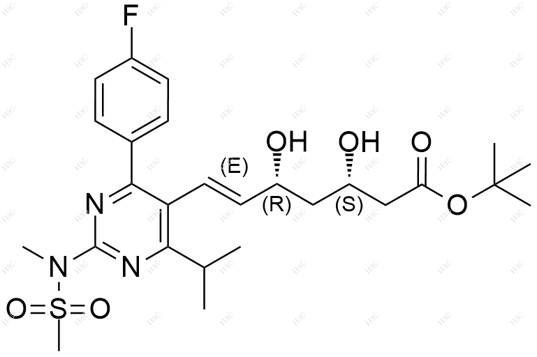 瑞舒伐他汀脱丙酮叉异构体-1结构式
