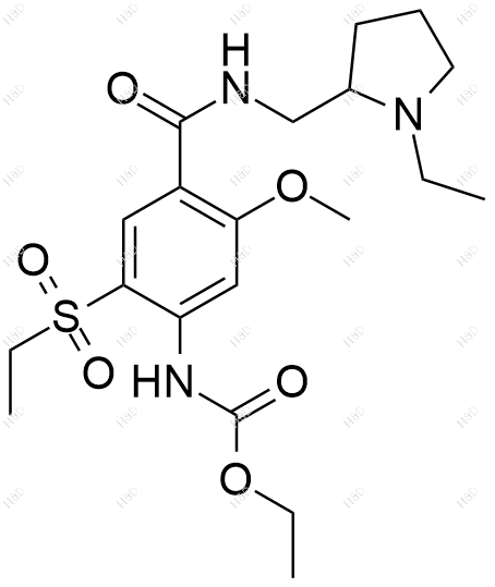 氨磺必利杂质3结构式