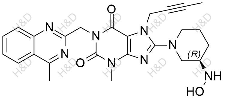 利格列汀杂质43结构式