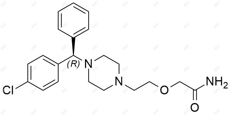 左西替利嗪氨乙酯杂质2结构式