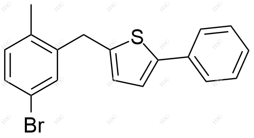 卡格列净杂质37结构式
