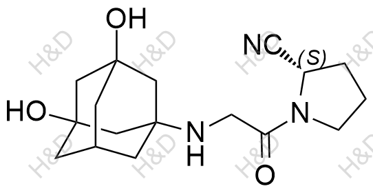 维达列汀羧基酸代谢物结构式