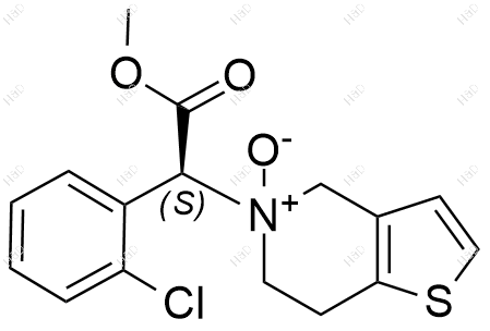 S-氯吡格雷氮氧化物杂质43结构式