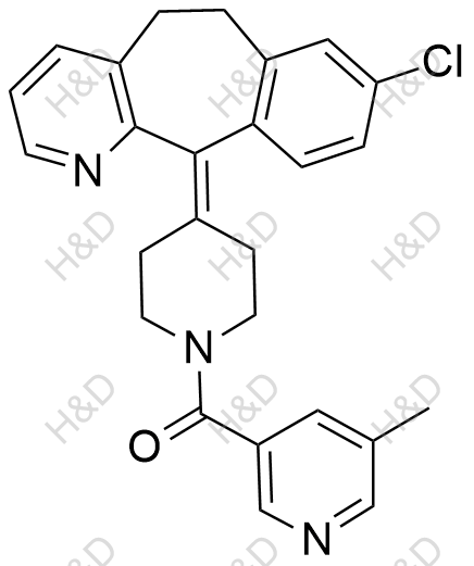 卢帕他定杂质B化学结构式