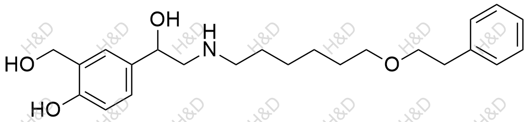 沙美特罗EP杂质B结构式