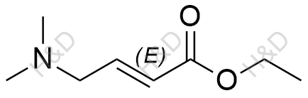 (E)-4二甲胺巴豆酸乙酯化学结构式