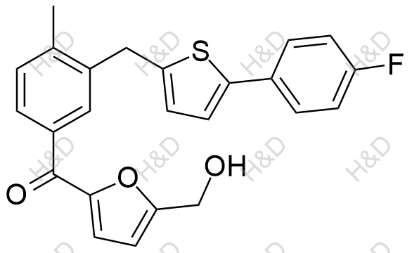 卡格列净杂质27结构式