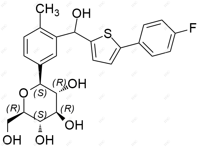 卡格列净杂质24化学结构式
