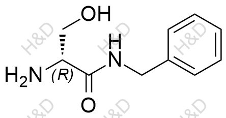 拉科酰胺EP杂质E结构式