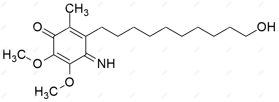 艾地苯醌杂质NH-2结构式