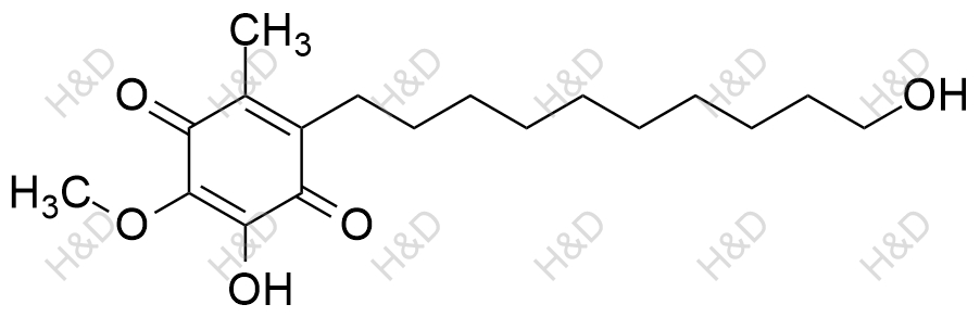艾地苯醌杂质HMD-2结构式
