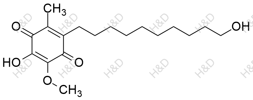 艾地苯醌杂质HMD-1结构式