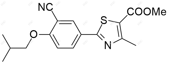 非布索坦杂质71结构式
