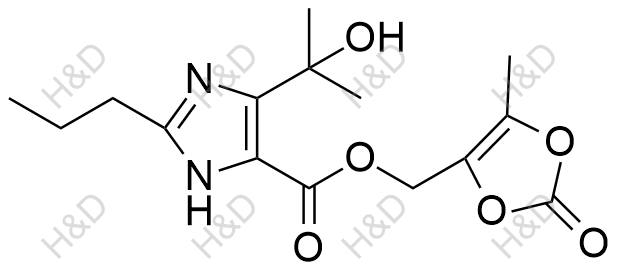 奥美沙坦酯杂质40结构式