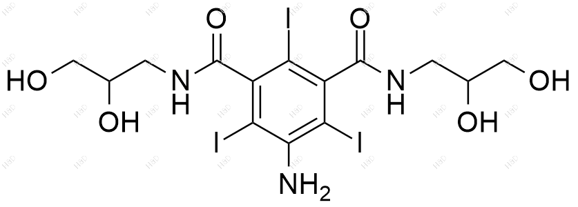 碘普罗胺杂质DPLA-III-ZZF结构式