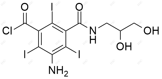 碘普罗胺杂质DPLA-III-ZZD结构式