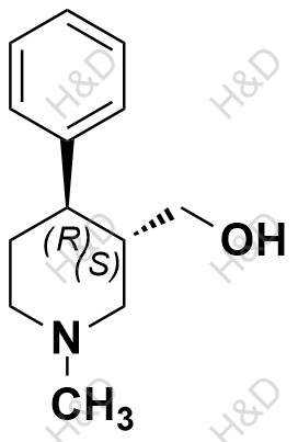 帕罗西汀杂质13结构式