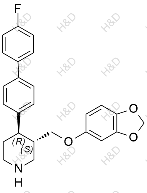 帕罗西汀杂质J结构式