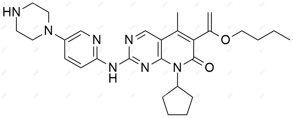 帕布昔利布杂质32结构式