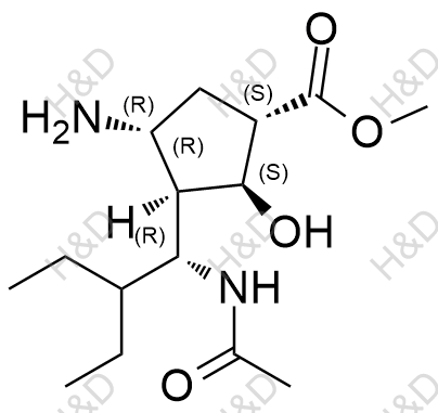 帕拉米韦杂质 9结构式