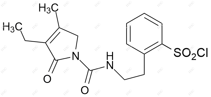 格列美脲杂质2结构式