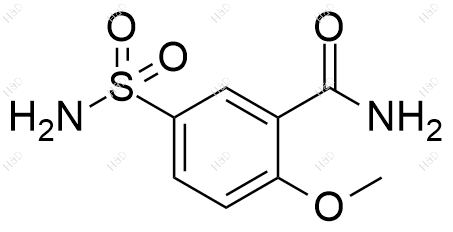 舒必利EP杂质E化学结构式
