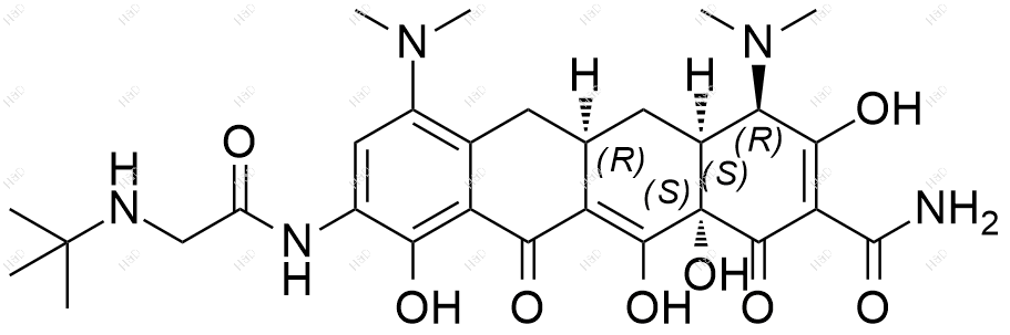 替加环素USP杂质E结构式