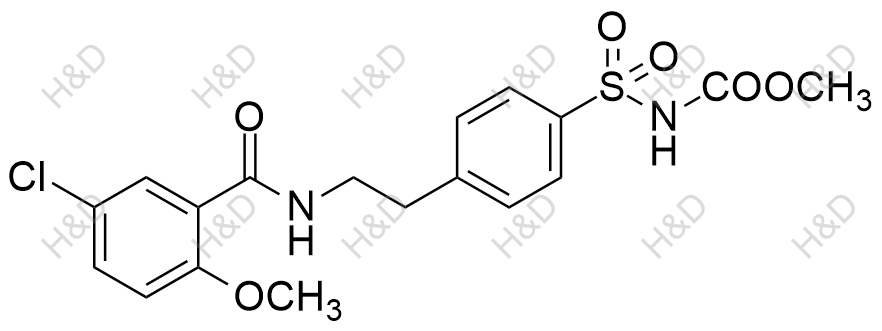 格列本脲EP杂质B化学结构式