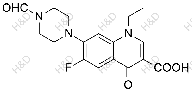 诺氟沙星杂质G结构式