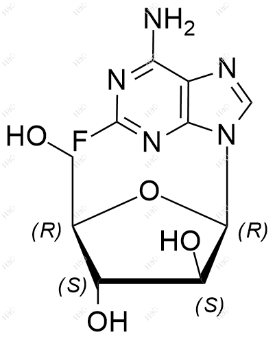 氟达拉滨EP杂质E结构式