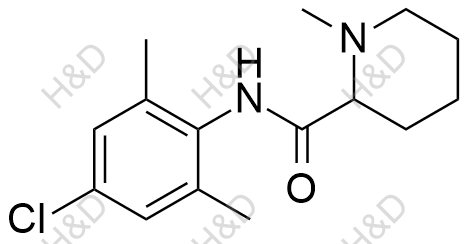 甲哌卡因EP杂质E结构式