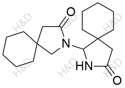 加巴喷丁杂质16结构式