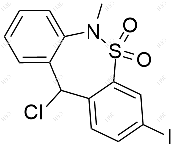 噻奈普汀杂质8化学结构式