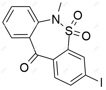 噻奈普汀杂质5结构式