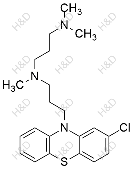 氯丙嗪杂质2化学结构式