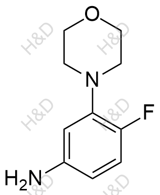 利奈唑胺杂质7结构式