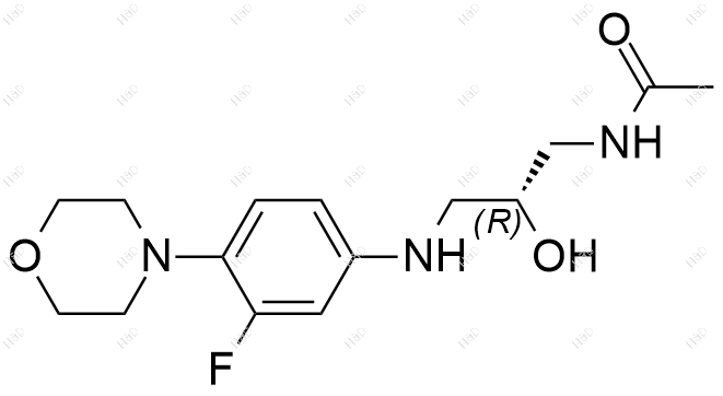 利奈唑胺杂质6结构式